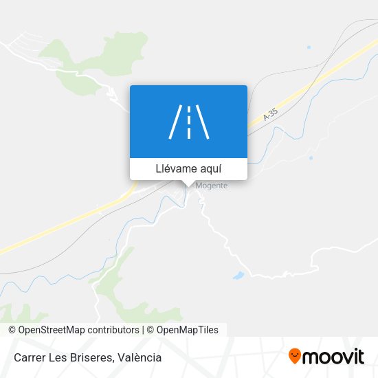 Mapa Carrer Les Briseres