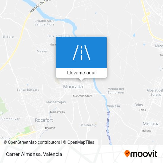 Mapa Carrer Almansa