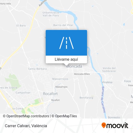 Mapa Carrer Calvari