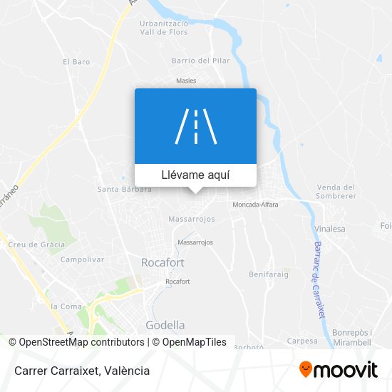 Mapa Carrer Carraixet