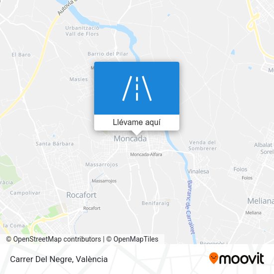 Mapa Carrer Del Negre