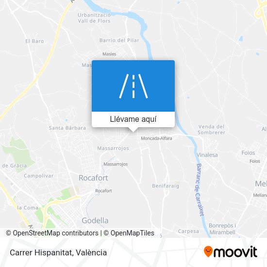 Mapa Carrer Hispanitat
