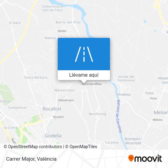 Mapa Carrer Major