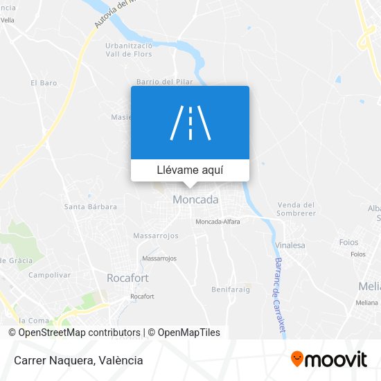 Mapa Carrer Naquera