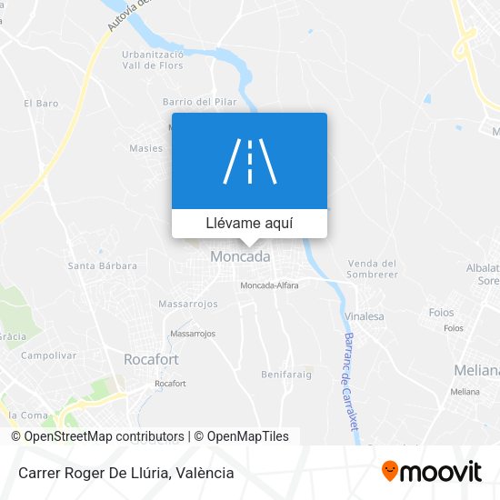Mapa Carrer Roger De Llúria