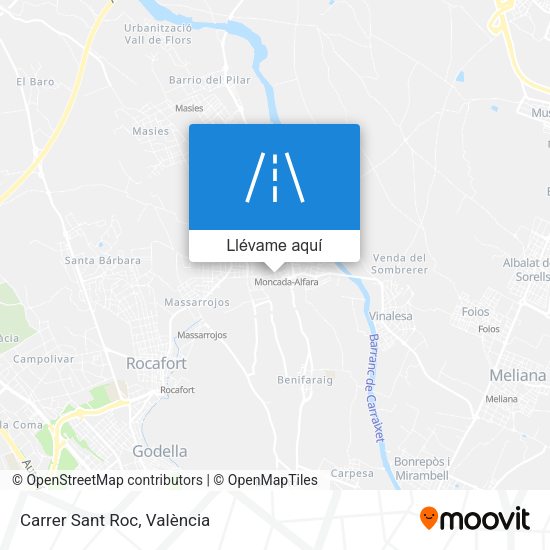 Mapa Carrer Sant Roc