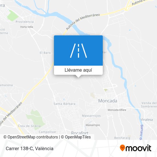 Mapa Carrer 138-C