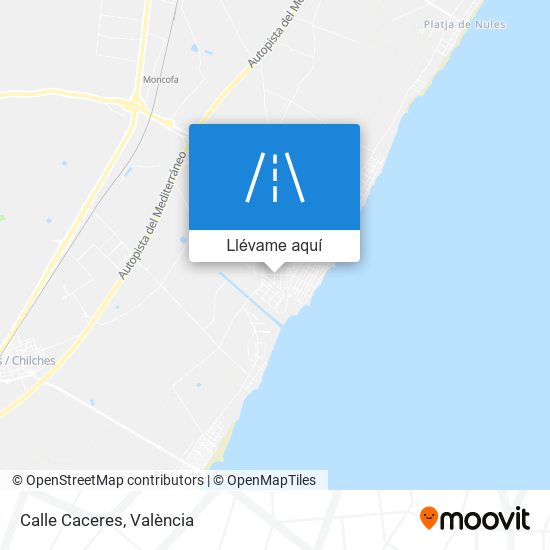 Mapa Calle Caceres