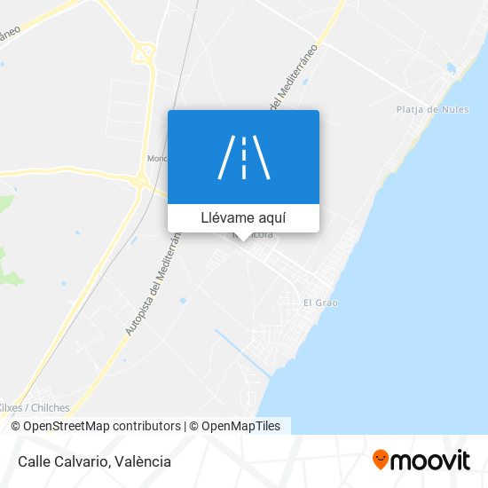 Mapa Calle Calvario