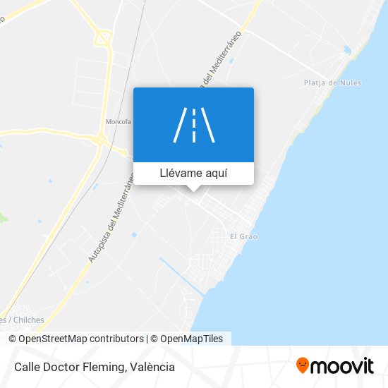 Mapa Calle Doctor Fleming