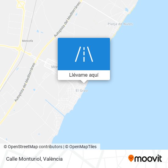 Mapa Calle Monturiol