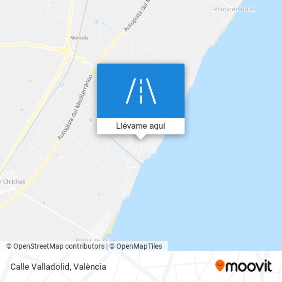 Mapa Calle Valladolid