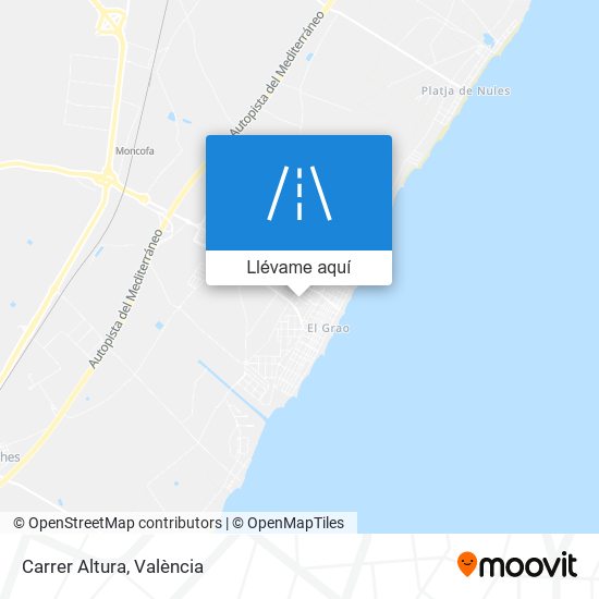 Mapa Carrer Altura