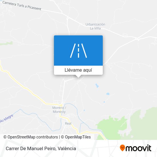 Mapa Carrer De Manuel Peiro