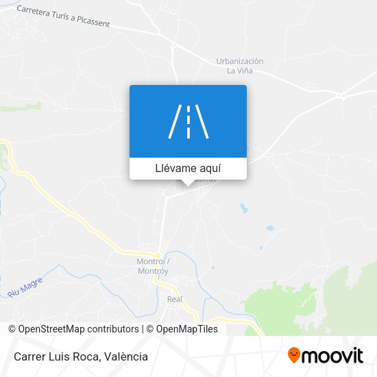 Mapa Carrer Luis Roca