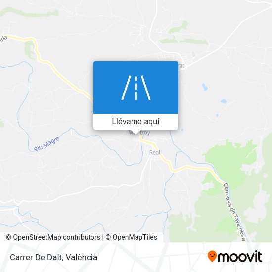 Mapa Carrer De Dalt