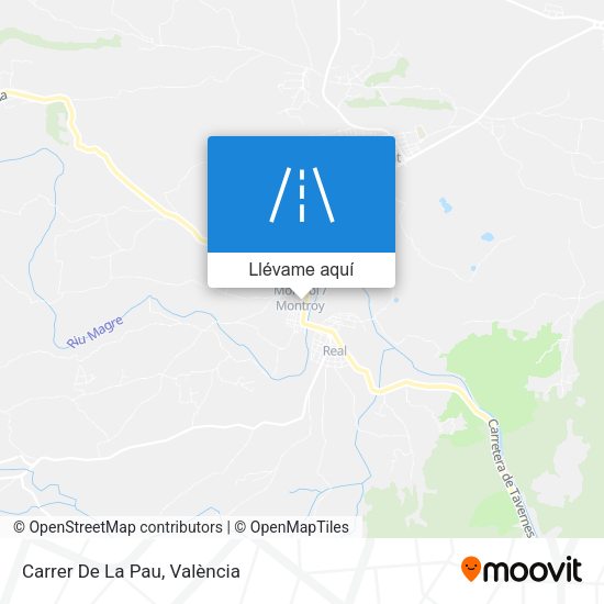 Mapa Carrer De La Pau