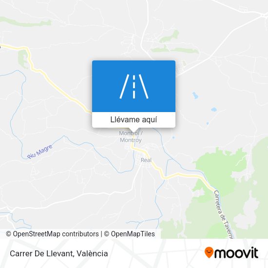 Mapa Carrer De Llevant