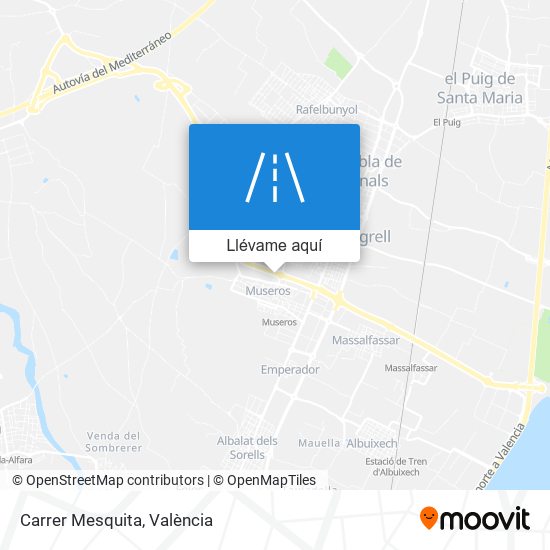 Mapa Carrer Mesquita