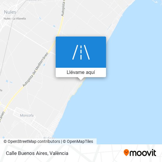 Mapa Calle Buenos Aires