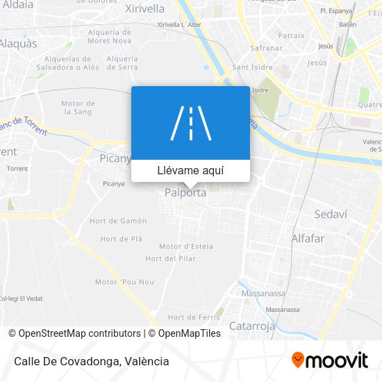 Mapa Calle De Covadonga