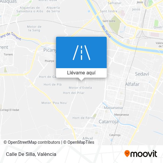 Mapa Calle De Silla