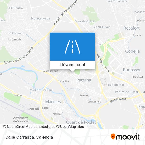 Mapa Calle Carrasca