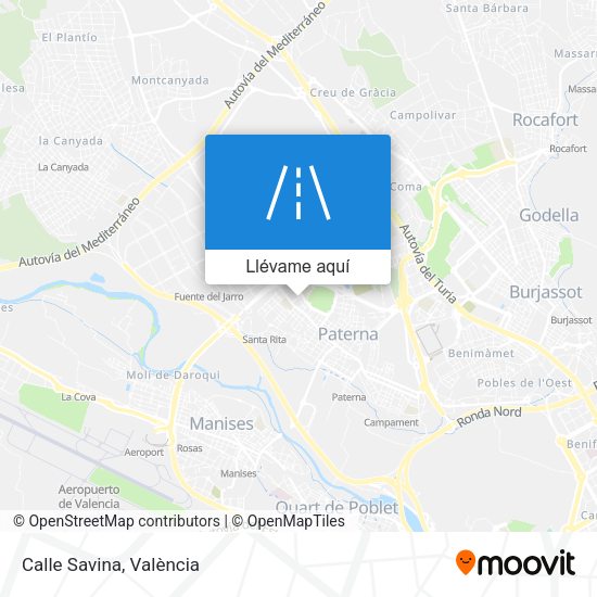 Mapa Calle Savina