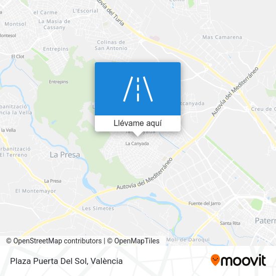 Mapa Plaza Puerta Del Sol