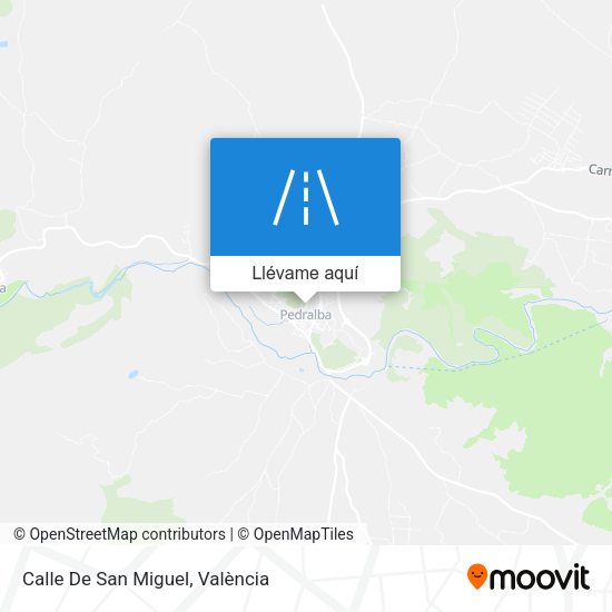 Mapa Calle De San Miguel