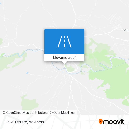 Mapa Calle Terrero