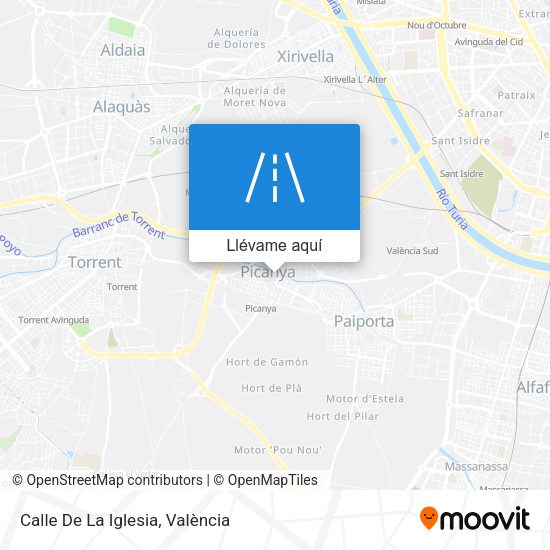 Mapa Calle De La Iglesia