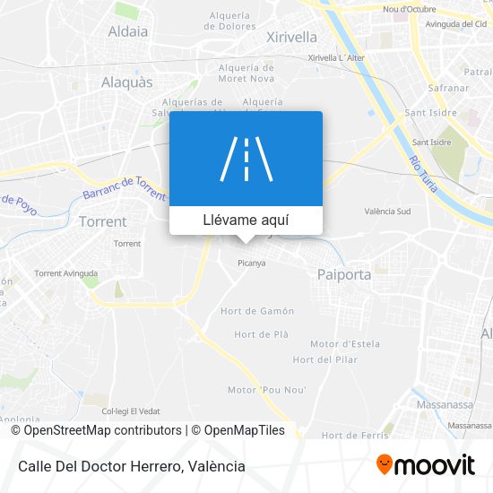 Mapa Calle Del Doctor Herrero