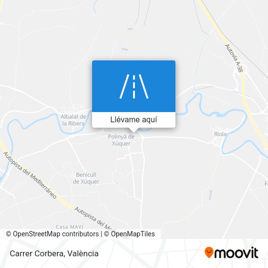 Mapa Carrer Corbera