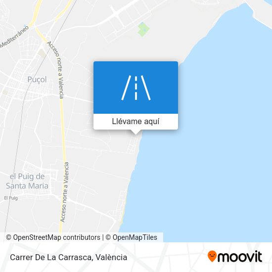 Mapa Carrer De La Carrasca