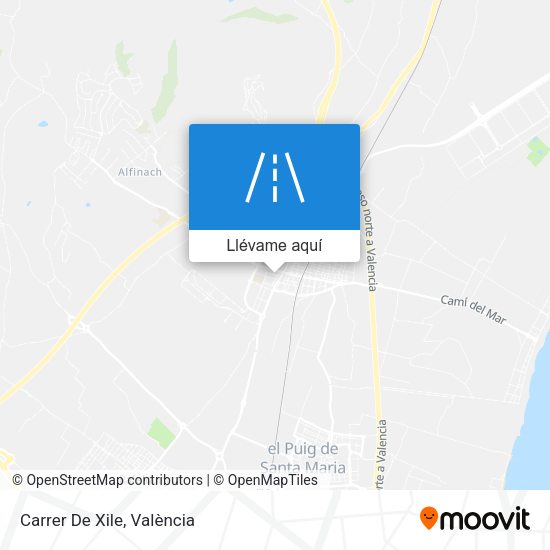 Mapa Carrer De Xile