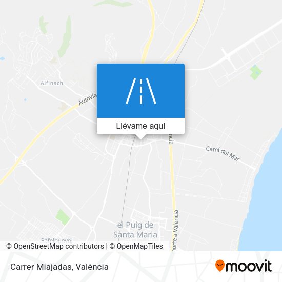 Mapa Carrer Miajadas