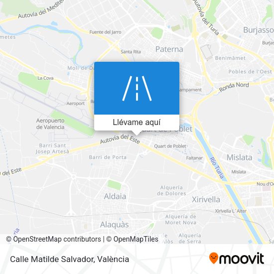 Mapa Calle Matilde Salvador