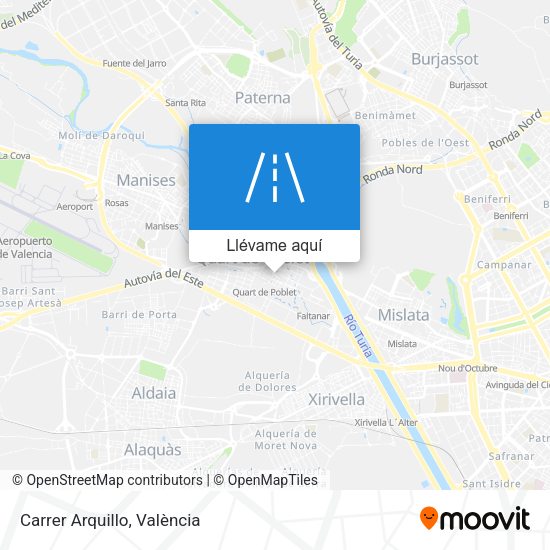 Mapa Carrer Arquillo