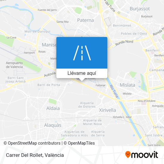 Mapa Carrer Del Rollet