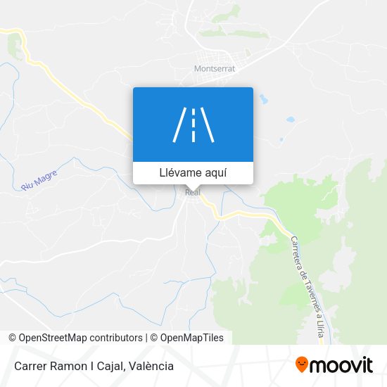 Mapa Carrer Ramon I Cajal