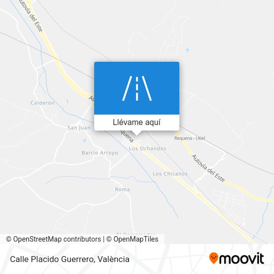 Mapa Calle Placido Guerrero