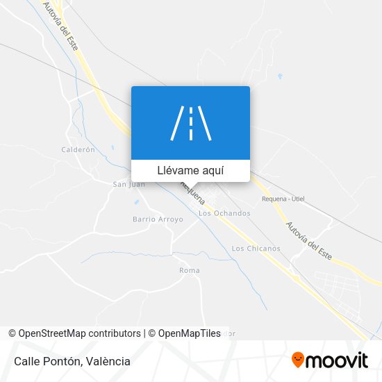 Mapa Calle Pontón