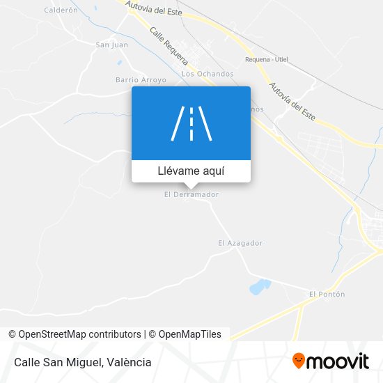 Mapa Calle San Miguel