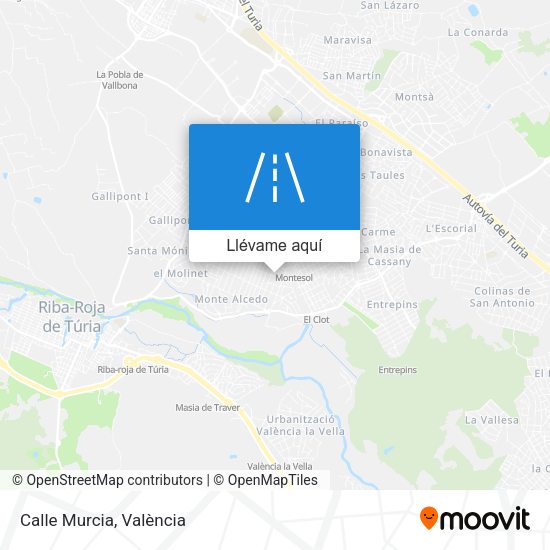 Mapa Calle Murcia