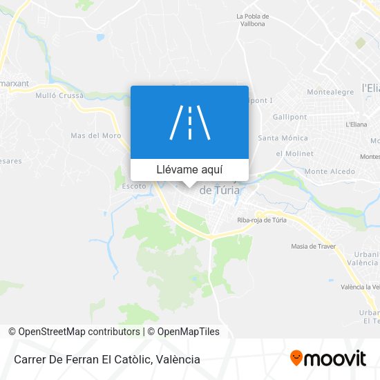 Mapa Carrer De Ferran El Catòlic