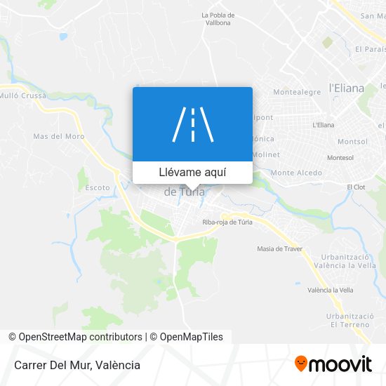 Mapa Carrer Del Mur