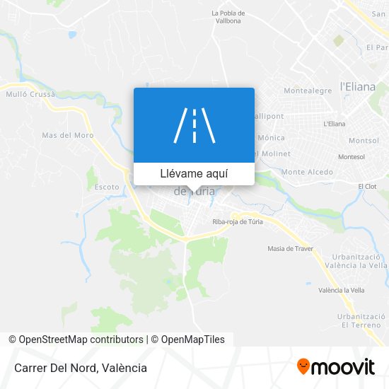 Mapa Carrer Del Nord