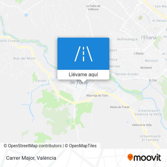 Mapa Carrer Major