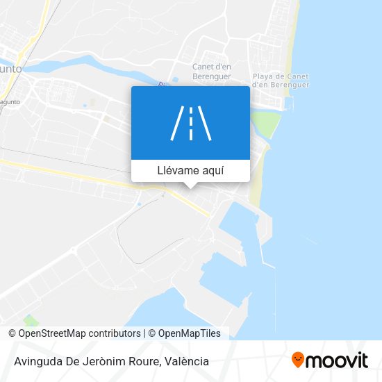 Mapa Avinguda De Jerònim Roure